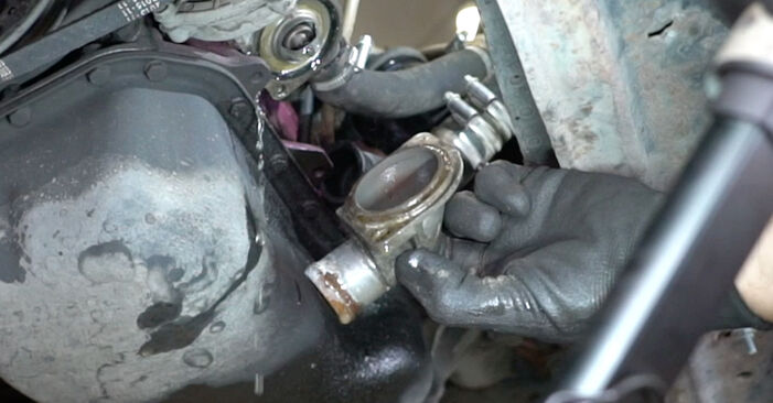 How hard is it to do yourself: Coolant Flange replacement on VW Santana 32B 1.9 1982 - download illustrated guide