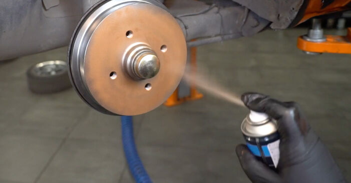 DIY replacement of Brake Drum on VW SCIROCCO (53B) 1.6 1981 is not an issue anymore with our step-by-step tutorial