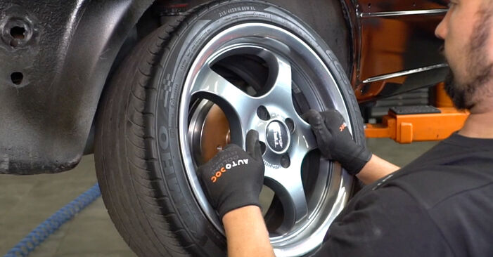 Trin-for-trin anbefalinger for gør-det-selv udskiftning på VW DERBY Bremsebakker