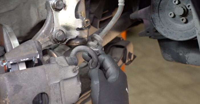 Changing Brake Hose on VW PASSAT (32B) 1.6 1982 by yourself