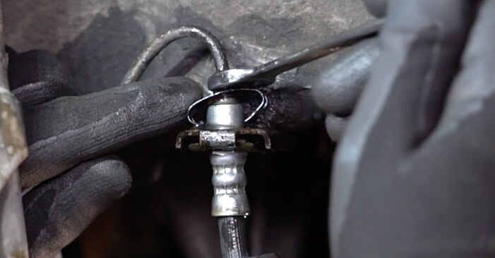 Hvordan man udskifter VW CADDY Bremseslange - trin-for-trin manualer og video vejledninger