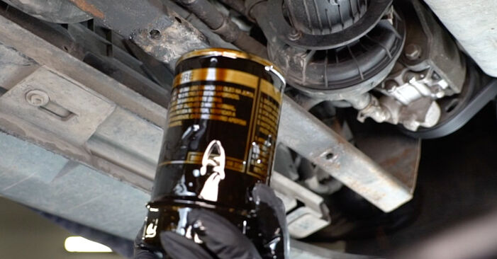 Changing of Oil Filter on Seat Toledo 1L 1999 won't be an issue if you follow this illustrated step-by-step guide