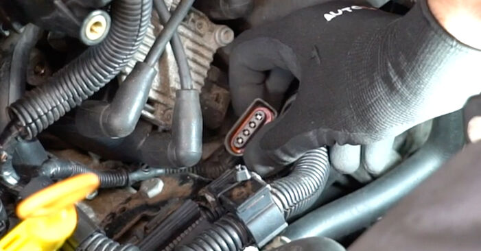 VW BORA 2014 Запалителна бобина стъпка по стъпка наръчник за смяна
