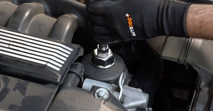 2005 Roadster E85 wymiana Filtr oleju: darmowe instrukcje warsztatowe