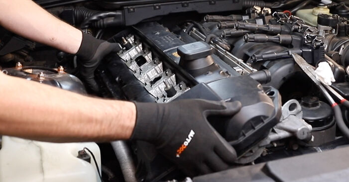 BMW 3 SERIES Ventildækselpakning udskiftning: gratis værksteds manualer