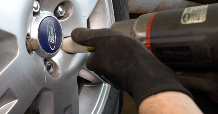 How to remove FORD MONDEO 2.2 TDCi 2004 Shock Absorber - online easy-to-follow instructions