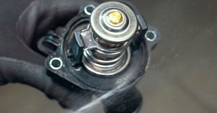 Changing of Thermostat on Ford Mondeo Mk3 2000 won't be an issue if you follow this illustrated step-by-step guide