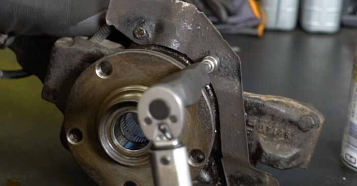 VW PHAETON Roulement de roue manuel d'atelier pour remplacer soi-même