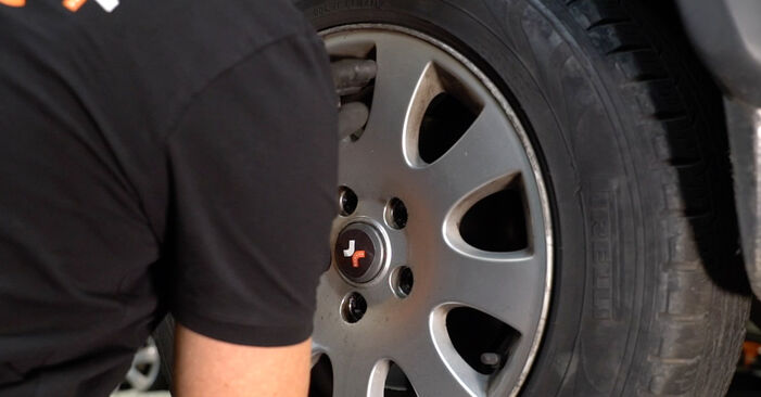 VW PHAETON Roulement de roue remplacement : manuels d'atelier gratuits