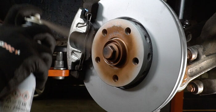 How to remove AUDI A6 2.6 quattro 1994 Brake Calipers - online easy-to-follow instructions
