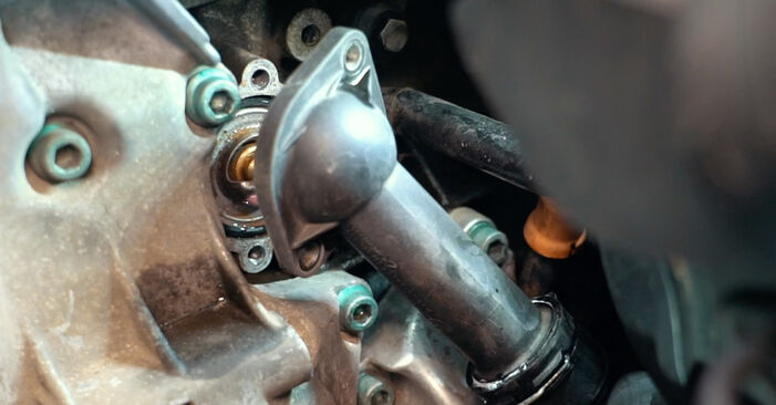 Replacing Thermostat on Audi TT 8N Roadster 2001 1.8 T by yourself