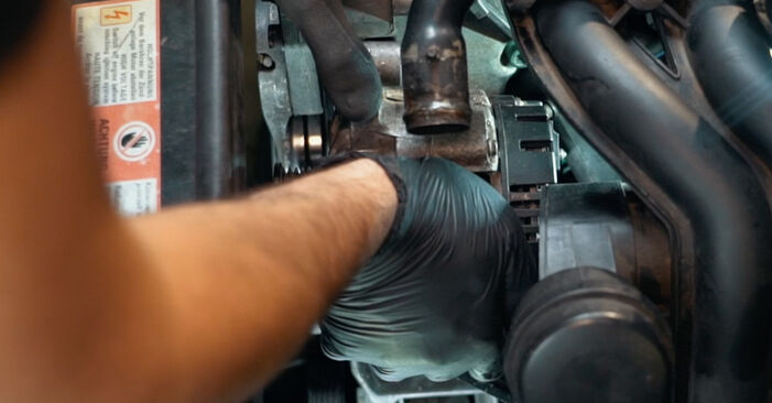 Changing Thermostat on SEAT Cordoba Saloon (6L2) 1.4 TDI 2005 by yourself