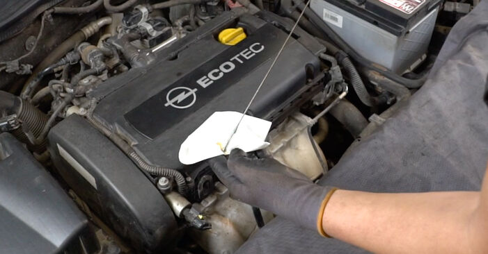 Changing of Oil Filter on OPEL ASTRA CLASSIC Saloon 2017 won't be an issue if you follow this illustrated step-by-step guide