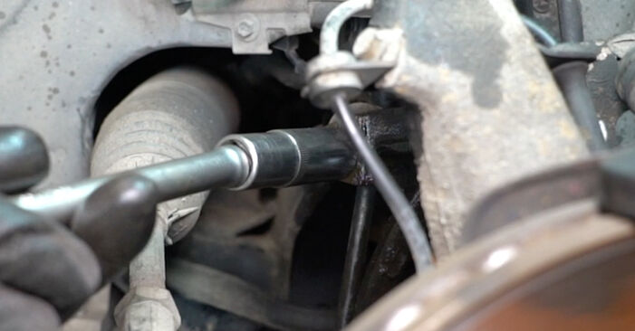 How to remove ALFA ROMEO 156 2.4 JTD (932BXF00) 2004 Shock Absorber - online easy-to-follow instructions