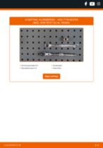 PDF med trinn for trinn-veiledning for bytte av AUDI TT Roadster (8N9) Kileribberem