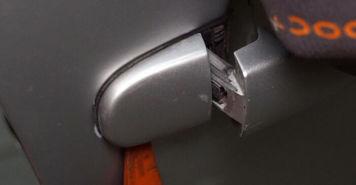 Kako odstraniti SEAT AROSA Kljucavnice zunaj - spletna, enostavna za sledenje, navodila