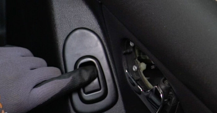 Колко време отнема смяната: Външни ключалки на VW T5 Transporter 2011 - информативен PDF наръчник
