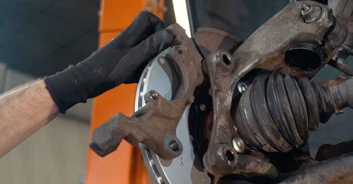 Hvordan skifte VW GOLF 2011 Bremseskiver trinn–for–trinn veiledning