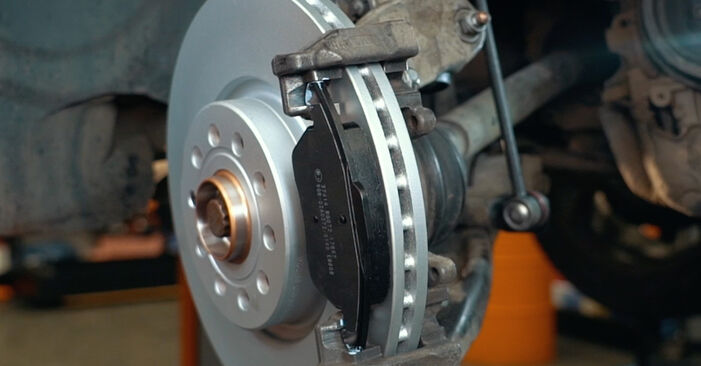 A3 Convertible (8V7, 8VE) 1.4 TFSI 2024 Brake Discs DIY replacement workshop manual
