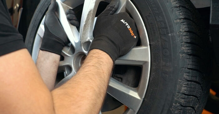 VW Golf 6 Cabrio 2.0 TDI 2013 Bremsscheiben wechseln: Gratis Reparaturanleitungen