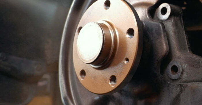 Changing Brake Discs on SEAT Alhambra (710, 711) 2.0 TDI 2013 by yourself