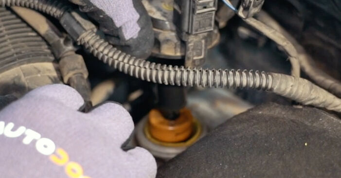 VW EOS 1f7 2.0 FSI 2008 Bremsscheiben wechseln: Gratis Reparaturanleitungen