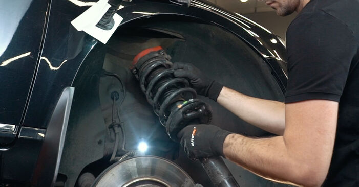 Replacing Shock Absorber on Passat B6 2009 1.9 TDI by yourself