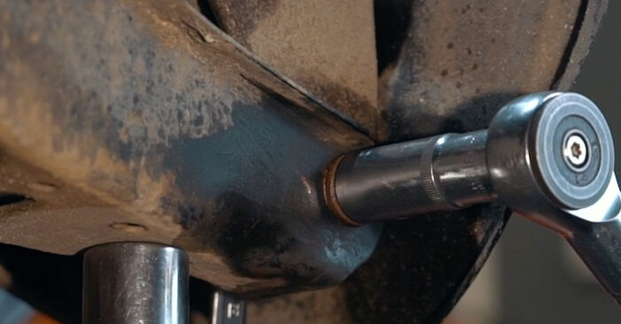 How to remove VW PASSAT 3.6 FSI 4motion 2012 Shock Absorber - online easy-to-follow instructions