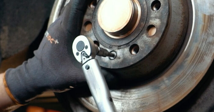 Passat Saloon (3C2) 1.6 FSI 2010 Wheel Bearing DIY replacement workshop manual