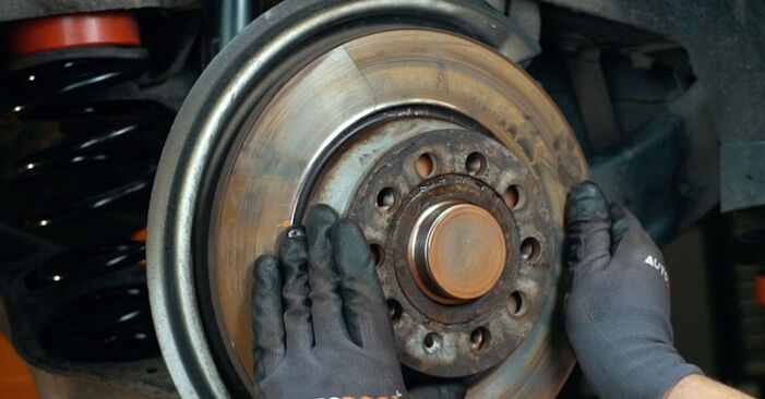 Replacing Wheel Bearing on VW CC 358 2015 2.0 TDI by yourself