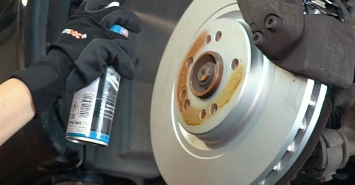 How to change Brake Pads on Mercedes CL203 2001 - free PDF and video manuals