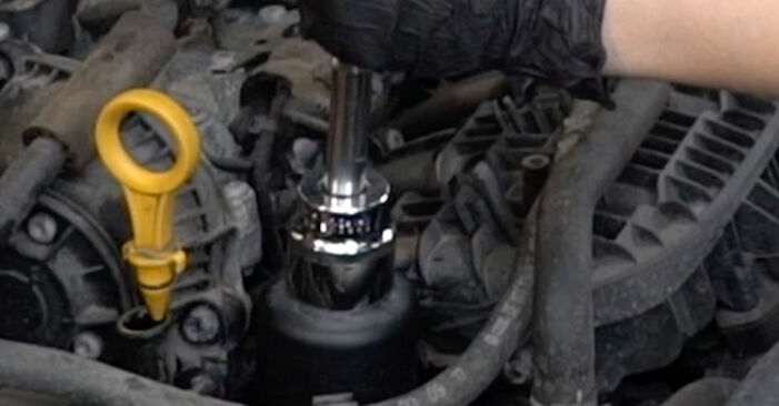 How to remove AUDI A5 2.0 TDI quattro 2020 Oil Filter - online easy-to-follow instructions