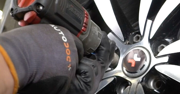 Seat Leon 5F8 1.6 TDI 2015 Bremsscheiben wechseln: Kostenfreie Reparaturwegleitungen