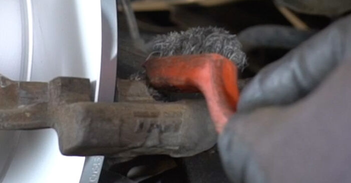 A3 Sportback (8VA, 8VF) 1.4 TFSI 2023 Brake Pads DIY replacement workshop manual