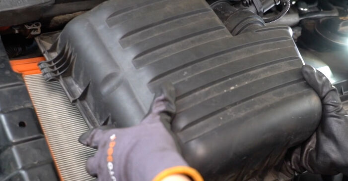 How to remove SEAT ALHAMBRA 1.8 T 20V 2000 Air Filter - online easy-to-follow instructions