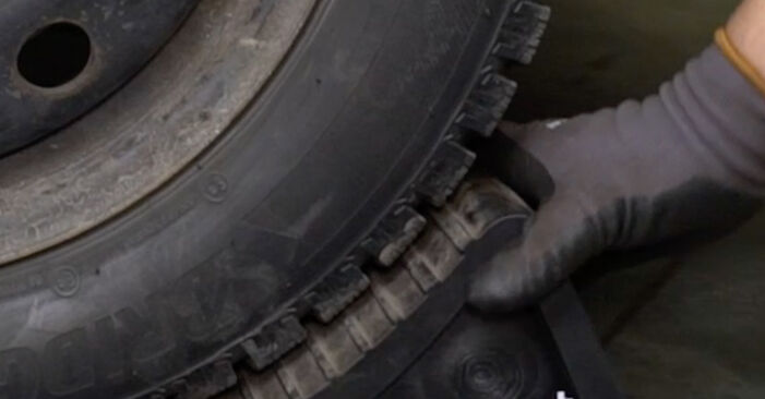 Wie lange braucht der Teilewechsel: Spurstangenkopf am SEAT Alhambra 7M 2004 - Einlässliche PDF-Wegleitung