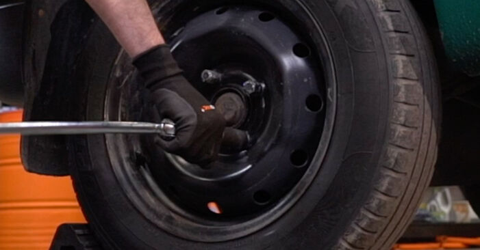 Wie man Bremstrommel beim Peugeot Partner Tepee 2008 wechselt - Gratis PDF- und Video-Tutorials