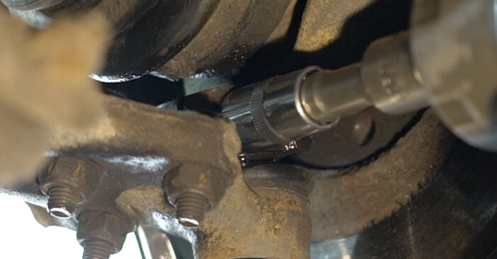Wie schmierig ist es, selber zu reparieren: Stoßdämpfer beim Peugeot 306 7a 2.0 S16 1999 wechseln – Downloaden Sie sich Bildanleitungen