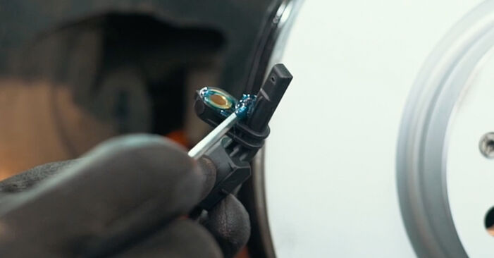 Wie lange benötigt das Auswechseln der Teile: ABS Sensor beim Audi A3 Cabrio 2010 - Detailliertes PDF-Tutorial