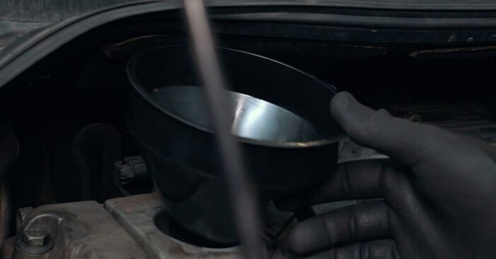 Schrittweise Anleitung zum eigenhändigen Ersatz von Dacia Logan MCV 2 2014 1.2 LPG Ölfilter