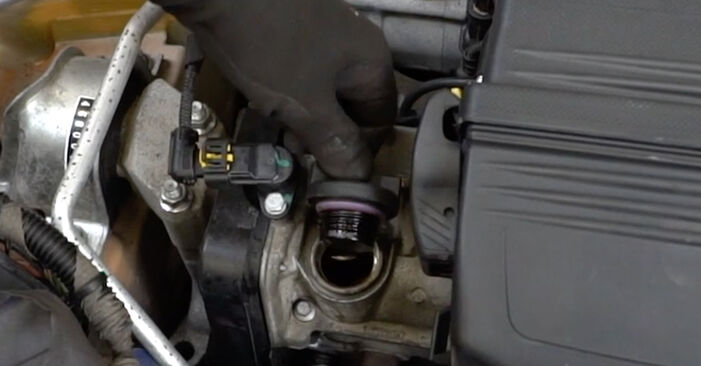How to change Oil Filter on FIAT Fiorino MPV (225) 2007 - free PDF and video manuals