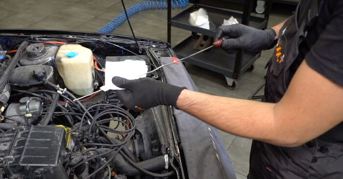 Changing Oil Filter on PORSCHE 924 Coupe 2.0 Carrera GT 1978 by yourself