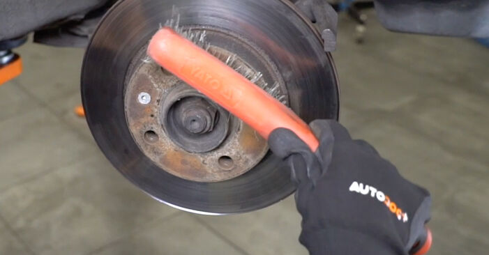 Changing of Brake Discs on Seat Cordoba 6K1 2001 won't be an issue if you follow this illustrated step-by-step guide