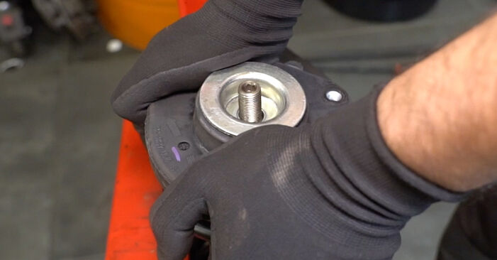 How to remove AUDI TT 2.0 TDI quattro 2010 Strut Mount - online easy-to-follow instructions