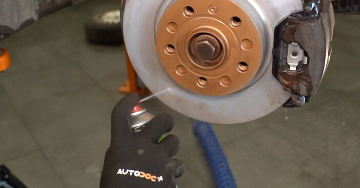 Step-by-step recommendations for DIY replacement Audi TT 8J 2010 2.0 TDI quattro Strut Mount