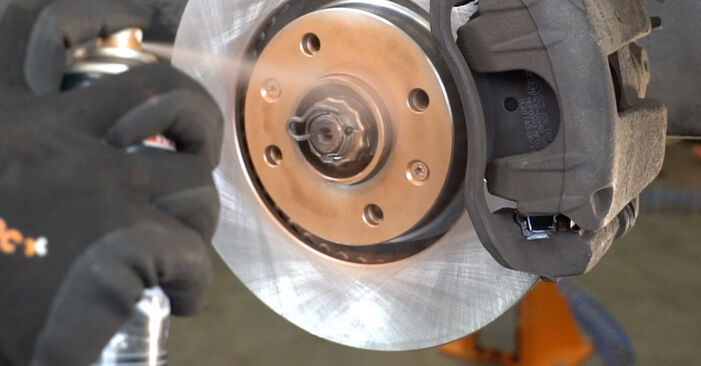 BERLINGO (B9) 1.6 VTi 120 2019 Brake Discs DIY replacement workshop manual