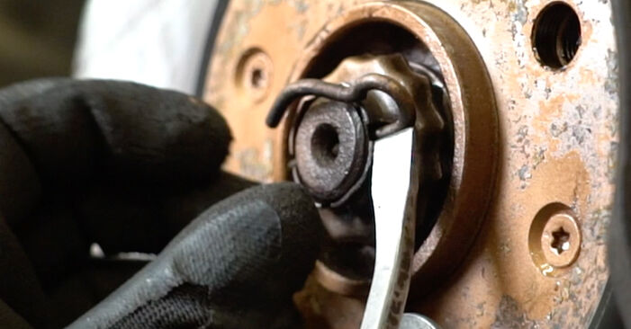 How to remove CITROËN DS3 1.6 HDi 115 2013 Wheel Bearing - online easy-to-follow instructions
