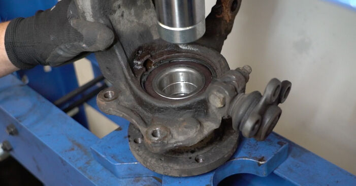 CITROËN C-ELYSEE 1.6 HDI 92 2014 Wheel Bearing replacement: free workshop manuals