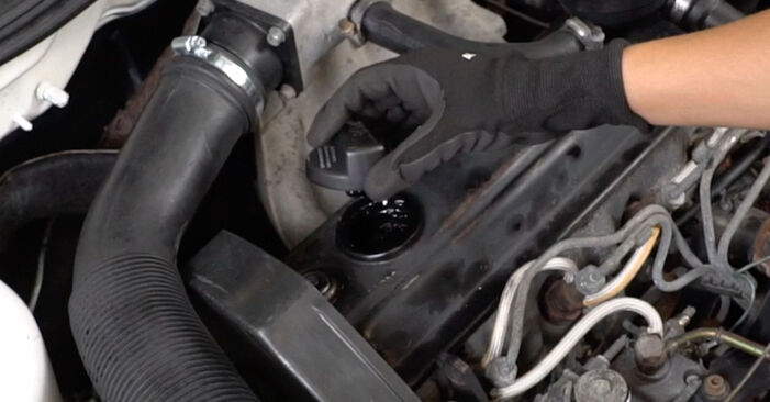 Come cambiare Filtro olio motore su SEAT TERRA Furgonato (024A) 1989 - suggerimenti e consigli