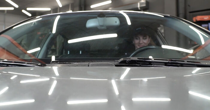 Ako vymeniť Stieracia liżta na SEAT Exeo Sedan (3R2) 2013: stiahnite si PDF návody a video inštrukcie.